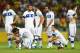 FORTALEZA, BRAZIL - JUNE 27: The Italy players react during a penalty shootout during the FIFA Confederations Cup Brazil 2013 Semi Final match between Spain and Italy at Castelao on June 27, 2013 in Fortaleza, Brazil. (Photo by Clive Mason/Getty Images)