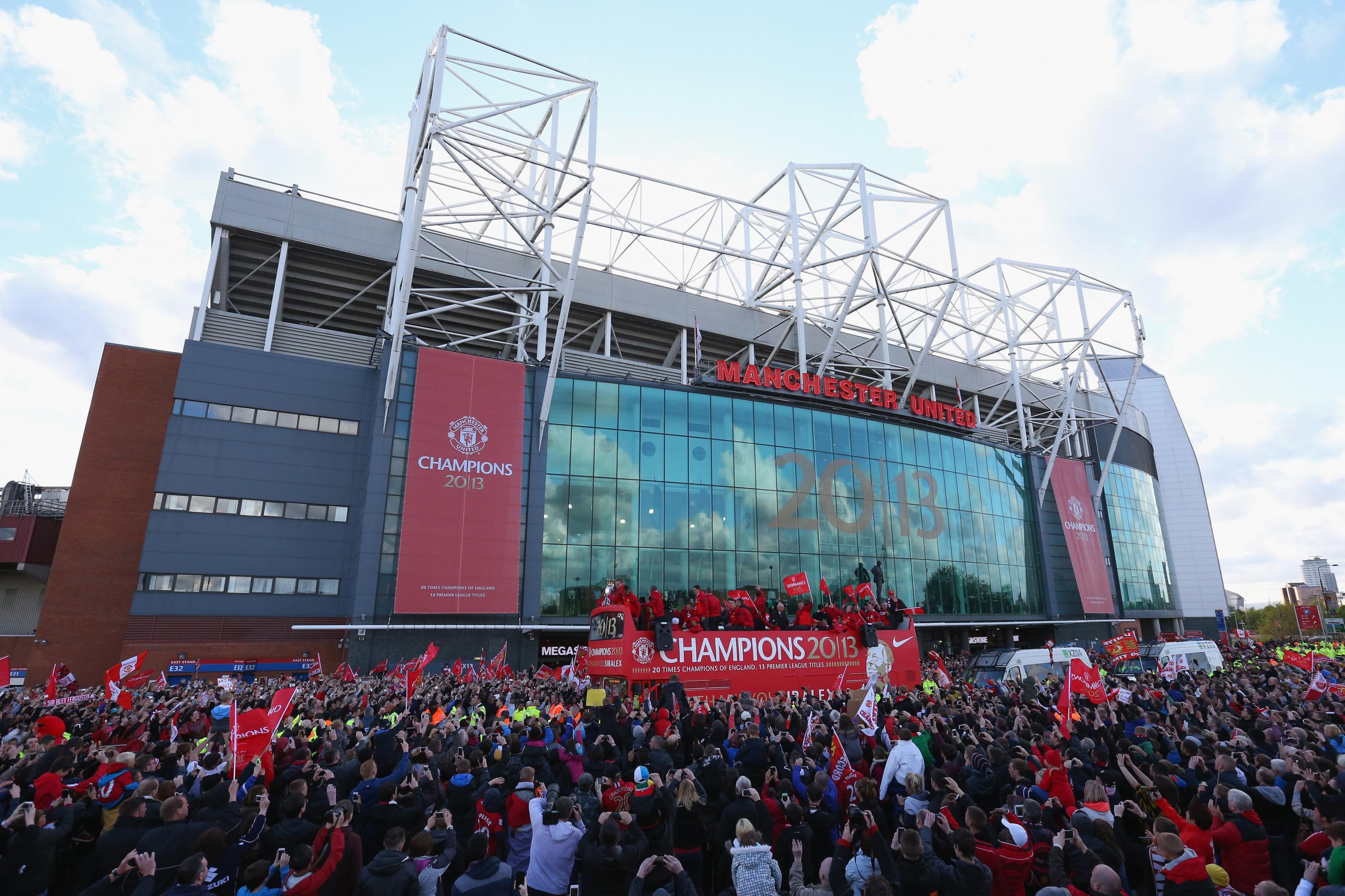 Manchester united vodafone deal hi-res stock photography and