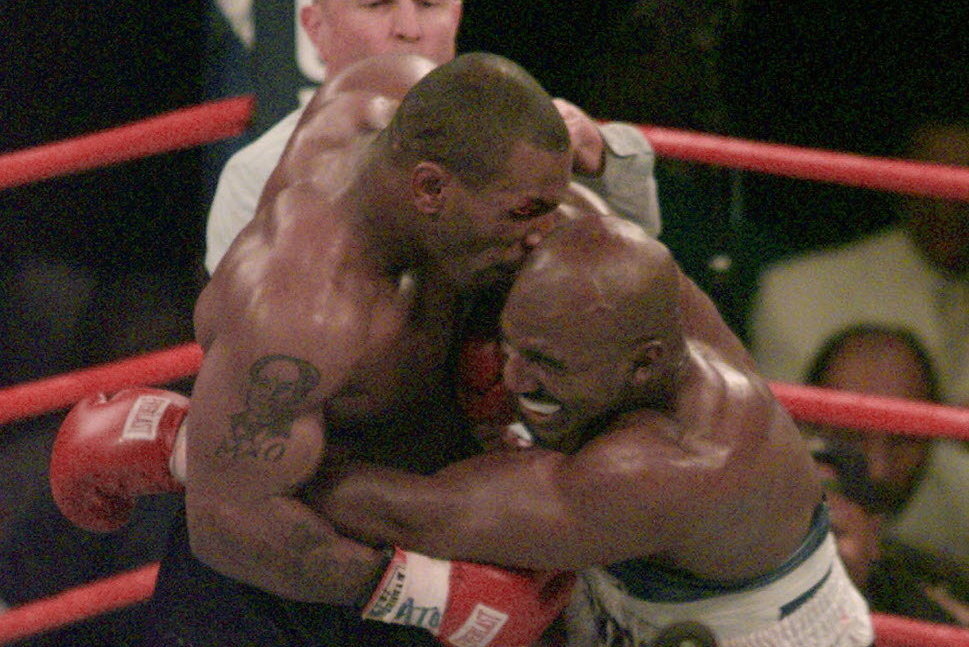 Anniversary Of Mike Tyson Biting Evander Holyfield S Ear Bleacher Report Latest News Videos And Highlights Anniversary Of Mike Tyson Biting Evander Holyfield S Ear Bleacher Report Latest News Videos And Highlights