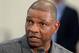 Jun 26, 2013; Playa Vista, CA, USA; Los Angeles Clippers head coach Doc Rivers talks to the media after he was introduced during a press conference at the Clippers Training Center. Mandatory Credit: Jayne Kamin-Oncea-USA TODAY Sports