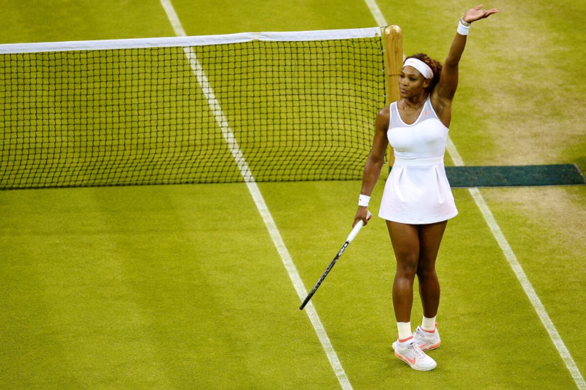 Serena Williams Defeats Kimiko Date Krumm To Advance At 2013 Wimbledon Bleacher Report Latest News Videos And Highlights