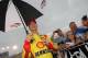 SPARTA, KY - JUNE 29: Joey Logano, driver of the #22 Shell-Pennzoil Ford, signs autographs for fans during a delay due to inclement weather for the NASCAR Sprint Cup Series Quaker State 400 at Kentucky Speedway on June 29, 2013 in Sparta, Kentucky. (Photo by Todd Warshaw/Getty Images)