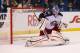 ST. LOUIS, MO - APRIL 5: Sergei Bobrovsky #72 of the Columbus Blue Jackets makes a save against the St. Louis Blues at the Scottrade Center on April 5, 2013 in St. Louis, Missouri. (Photo by Dilip Vishwanat/Getty Images)