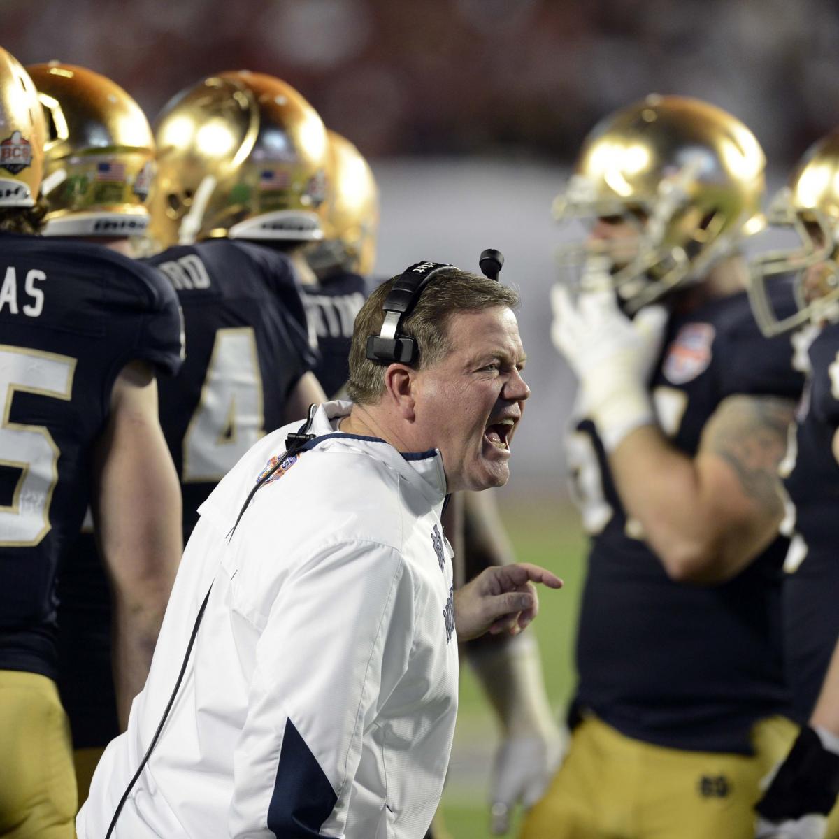 Notre Dame Football Power Ranking the Head Coaches on the Irish's 2013