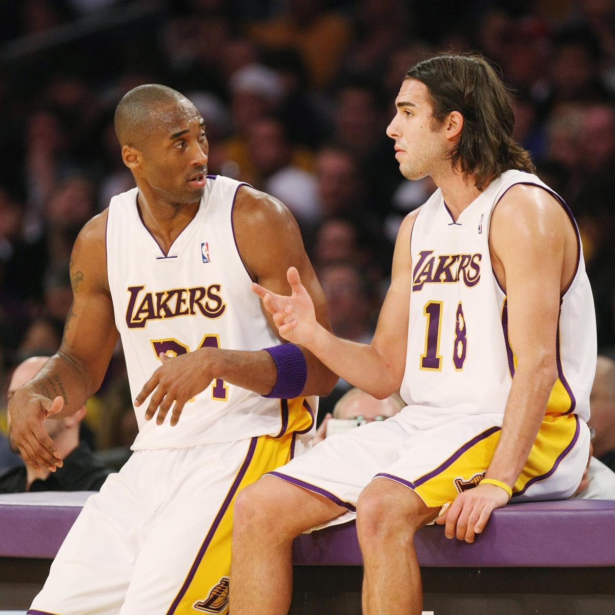Lakers Rumors: Sasha Vujacic in Touch with Lakers, Wants to Return to LA | Bleacher ...