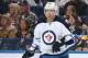 BUFFALO, NY - APRIL 22: Blake Wheeler #26 of the Winnipeg Jets skates against the Buffalo Sabres at First Niagara Center on April 22, 2013 in Buffalo, New York. (Photo by Sean Rudyk/Getty Images)
