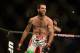 Apr 20, 2013; San Jose, CA, USA; Matt Brown celebrates after defeating Jordan Mein (not pictured) during the welterweight bout of the UFC on Fuel TV at HP Pavilion. Mandatory Credit: Kyle Terada-USA TODAY Sports