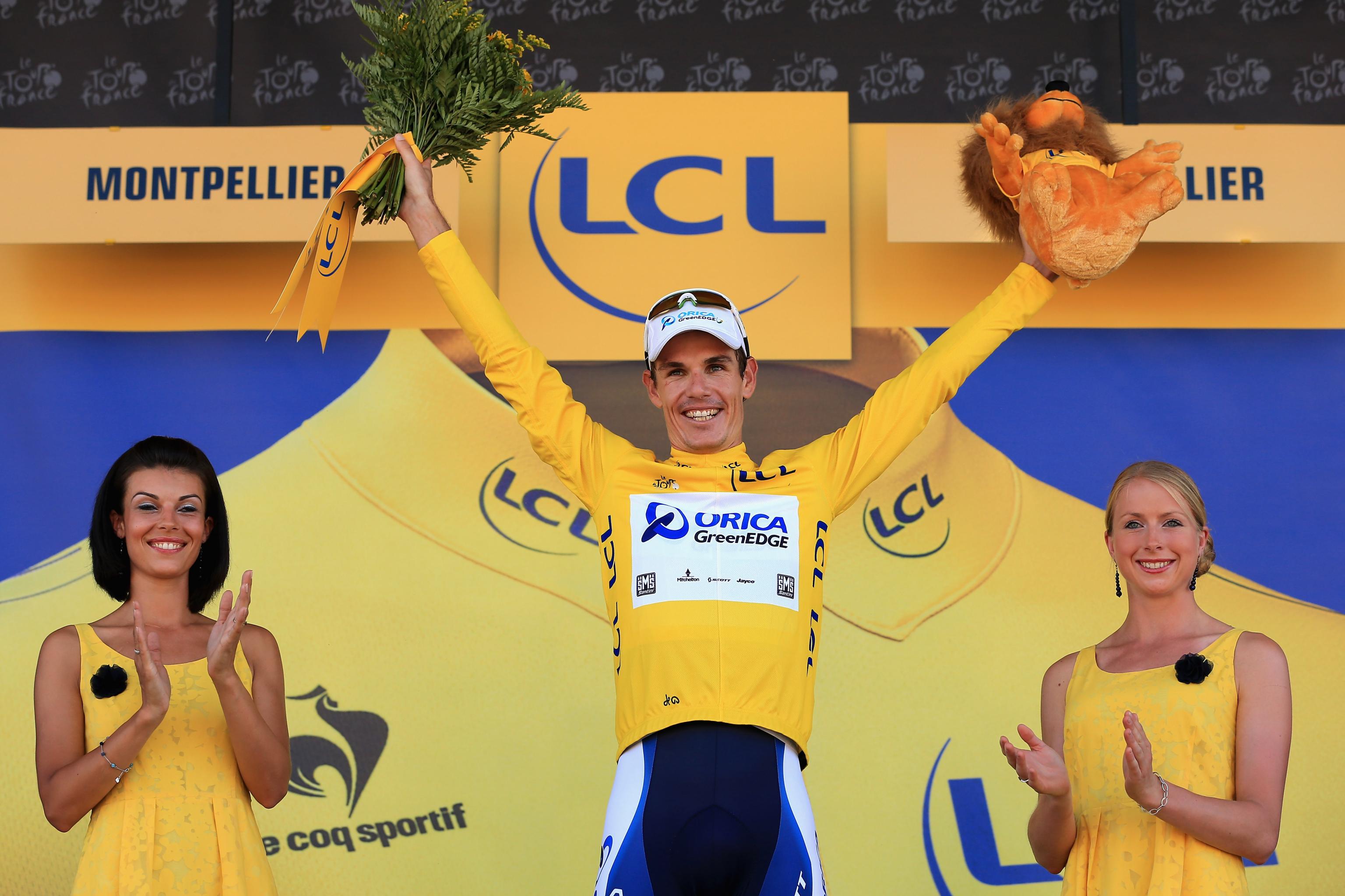 Daryl Impey becomes first African to wear yellow jersey