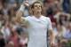 Jul 3, 2013; London, United Kingdom; Andy Murray (GBR) celebrates recording match point his match against Fernando Verdasco (ESP) on day nine of the 2013 Wimbledon Championships at the All England Lawn Tennis Club. Mandatory Credit: Susan Mullane-USA TODAY Sports