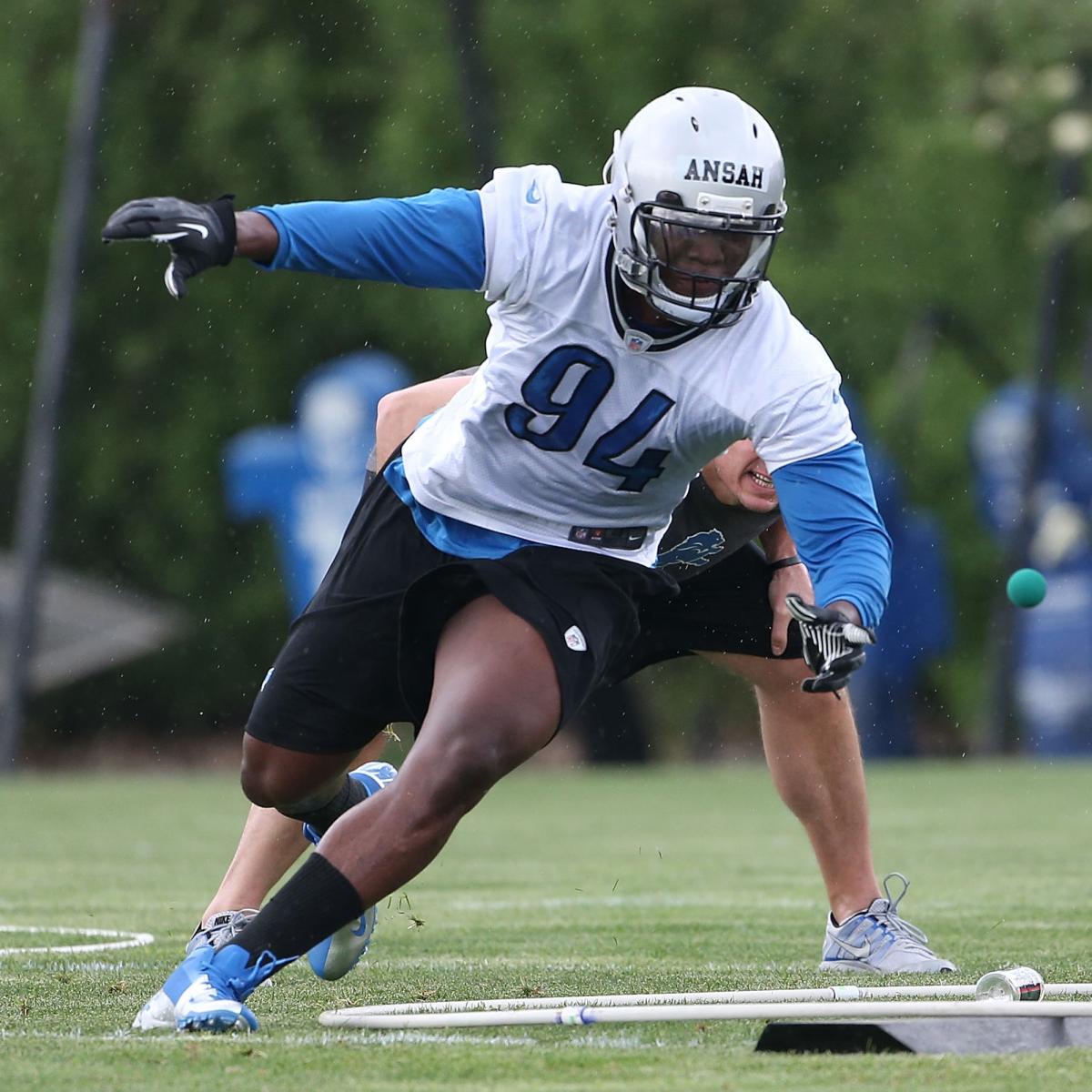Rookie, Undrafted Free Agent Watch for Detroit Lions Training Camp