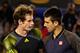 MELBOURNE, AUSTRALIA - JANUARY 27: Novak Djokovic (R) of Serbia shakes hands with Andy Murray of Great Britain after Djokovic won their men's final match during day fourteen of the 2013 Australian Open at Melbourne Park on January 27, 2013 in Melbourne, Australia. (Photo by Michael Dodge/Getty Images)