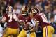 Rookies Robert Griffin III and Alfred Morris led the Washington Redskins to the playoffs last season.