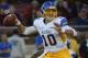 PALO ALTO, CA - AUGUST 31: David Fales #10 of San Jose State University drops back to pass against Stanford University in the first quarter during an NCAA football game at Stanford Stadium on August 31, 2012 in Palo Alto, California. (Photo by Thearon W. Henderson/Getty Images)