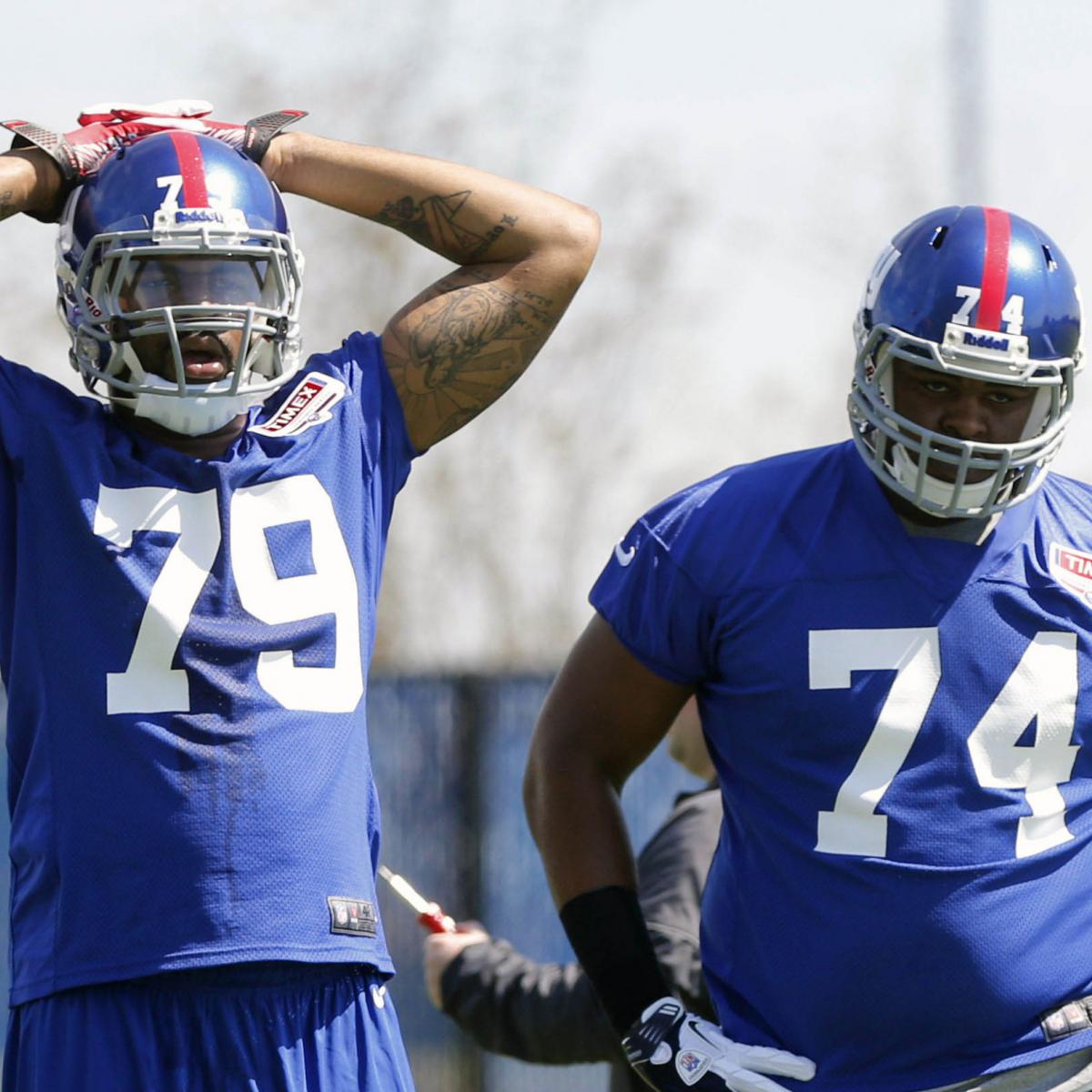 Rookie, Undrafted Free Agent Watch for New York Giants' Training Camp