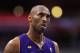 LOS ANGELES, CA - APRIL 07: Kobe Bryant #24 of the Los Angeles Lakers reacts as he walks down court during the NBA game against the Los Angeles Clippers at Staples Center on April 7, 2013 in Los Angeles, California. The Clippers defeated the Lakers 109-95. NOTE TO USER: User expressly acknowledges and agrees that, by downloading and or using this photograph, User is consenting to the terms and conditions of the Getty Images License Agreement. (Photo by Christian Petersen/Getty Images)