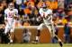 KNOXVILLE, TN - OCTOBER 20: T.J. Yeldon #4 of the Alabama Crimson Tide rushes against the Tennessee Volunteers at Neyland Stadium on October 20, 2012 in Knoxville, Tennessee. (Photo by Kevin C. Cox/Getty Images)