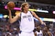 DALLAS, TX - APRIL 15: Dirk Nowitzki #41 of the Dallas Mavericks passes the ball against the Memphis Grizzlies at American Airlines Center on April 15, 2013 in Dallas, Texas. NOTE TO USER: User expressly acknowledges and agrees that, by downloading and or using this photograph, User is consenting to the terms and conditions of the Getty Images License Agreement. (Photo by Ronald Martinez/Getty Images)