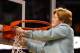 TAMPA, FL - APRIL 08: Head coach Pat Summitt of the Tennessee Lady Volunteers celebrates by cutting down the net after their 64-48 win against the Stanford Cardinal during the National Championsip Game of the 2008 NCAA Women's Final Four at St. Pete Times Forum April 8, 2008 in Tampa, Florida. (Photo by Al Messerschmidt/Getty Images)