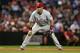 PHOENIX, AZ - MAY 09: Infielder Michael Young #10 of the Philadelphia Phillies in action during the MLB game against the Arizona Diamondbacks at Chase Field on May 9, 2013 in Phoenix, Arizona. (Photo by Christian Petersen/Getty Images)