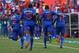 MIAMI GARDENS, FL - JULY 12: Team Haiti celebrates after scoring a goal by Jean Eudes Maurice #11 during a CONCACAF Gold Cup game against Trinidad & Tobago at Sun Life Stadium on July 12, 2013 in Miami Gardens, Florida. (Photo by Mike Ehrmann/Getty Images)