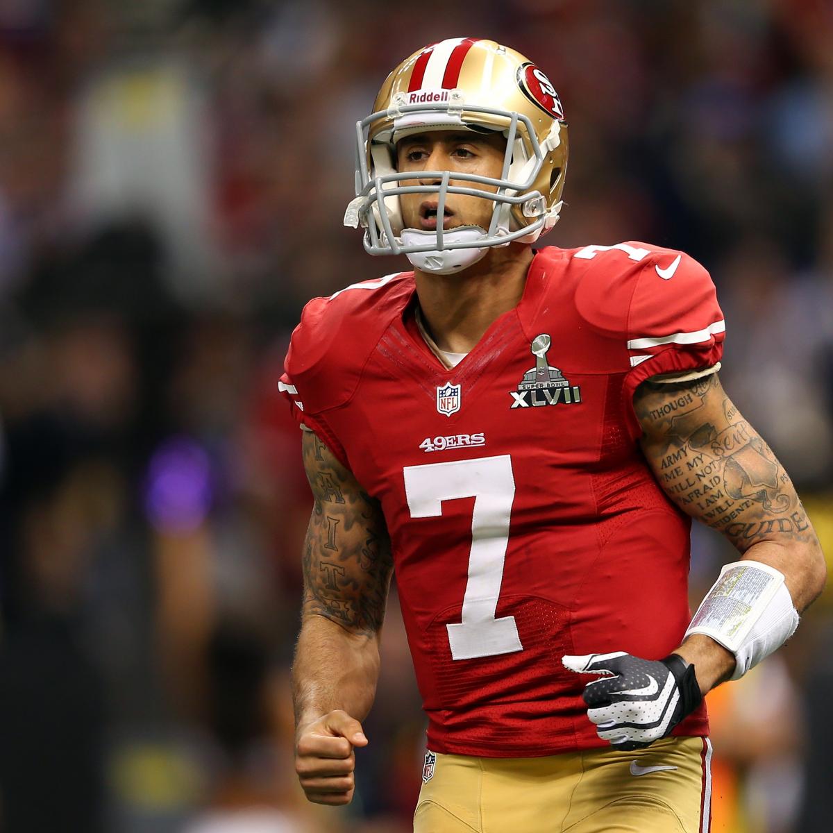 Kaepernick led the 49ers at the 2013 Super Bowl. Don't expect a