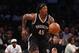 NEW YORK, NY - OCTOBER 19: Gerald Wallace #45 of the Brooklyn Nets carries the ball against the Philadelphia 76ers during a preseason game at the Barclays Center on October 19, 2012 in the Brooklyn borough of New York City. The 76ers defeated the Nets 106-76. NOTE TO USER: User expressly acknowledges and agrees that, by downloading and/or using this photograph, user is consenting to the terms and conditions of the Getty Images License Agreement. (Photo by Bruce Bennett/Getty Images)