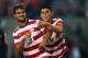 PORTLAND, OR - JULY 09: Chris Wondolowski #19 of the United States celebrates scoring his third goal in the first half against Belize with teammate Joe Corona #6 during the 2013 CONCACAF Gold Cup on July 9, 2013 at Jeld-Wen Field in Portland, Oregon. (Photo by Jonathan Ferrey/Getty Images)
