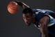 TARRYTOWN, NY - AUGUST 21: Tony Wroten #8 of the Memphis Grizzlies poses for a portrait during the 2012 NBA Rookie Photo Shoot at the MSG Training Center on August 21, 2012 in Tarrytown, New York. NOTE TO USER: User expressly acknowledges and agrees that, by downloading and/or using this Photograph, user is consenting to the terms and conditions of the Getty Images License Agreement. (Photo by Nick Laham/Getty Images)