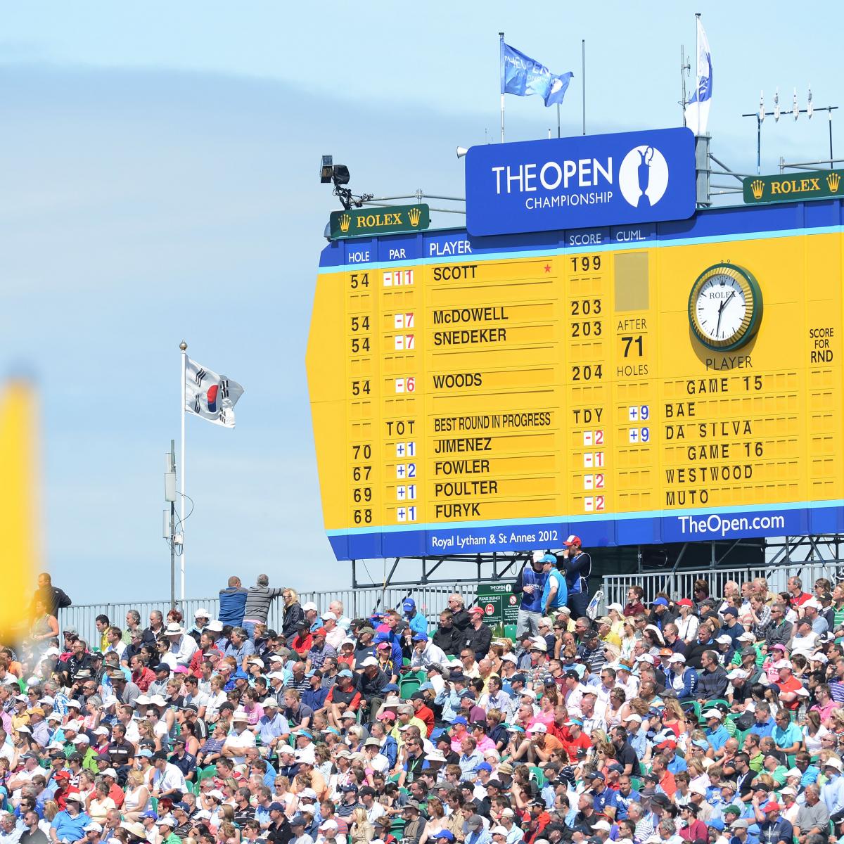 British Open Leaderboard 2013 Day 2 RealTime Updates for All Leaders