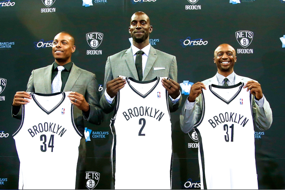 Best Quotes, Highlights of Paul Pierce-Kevin Garnett Brooklyn Nets Introduction | Bleacher ...