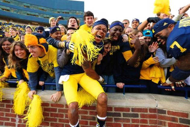 New Study Names Michigan As College Football S Most Engaged Fans