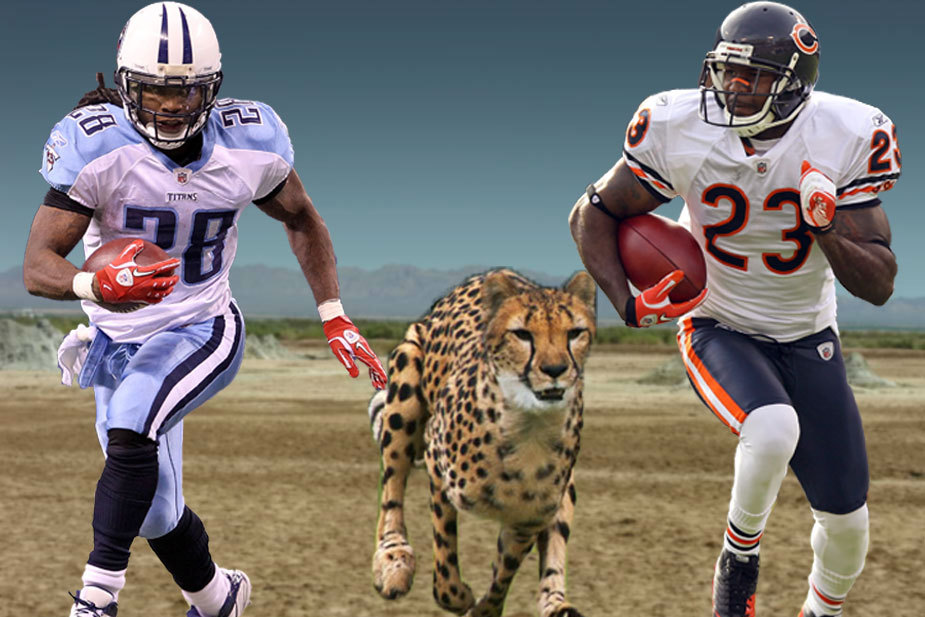 Chris Johnson and Devin Hester to Race Cheetah for Nat Geo's 'Big