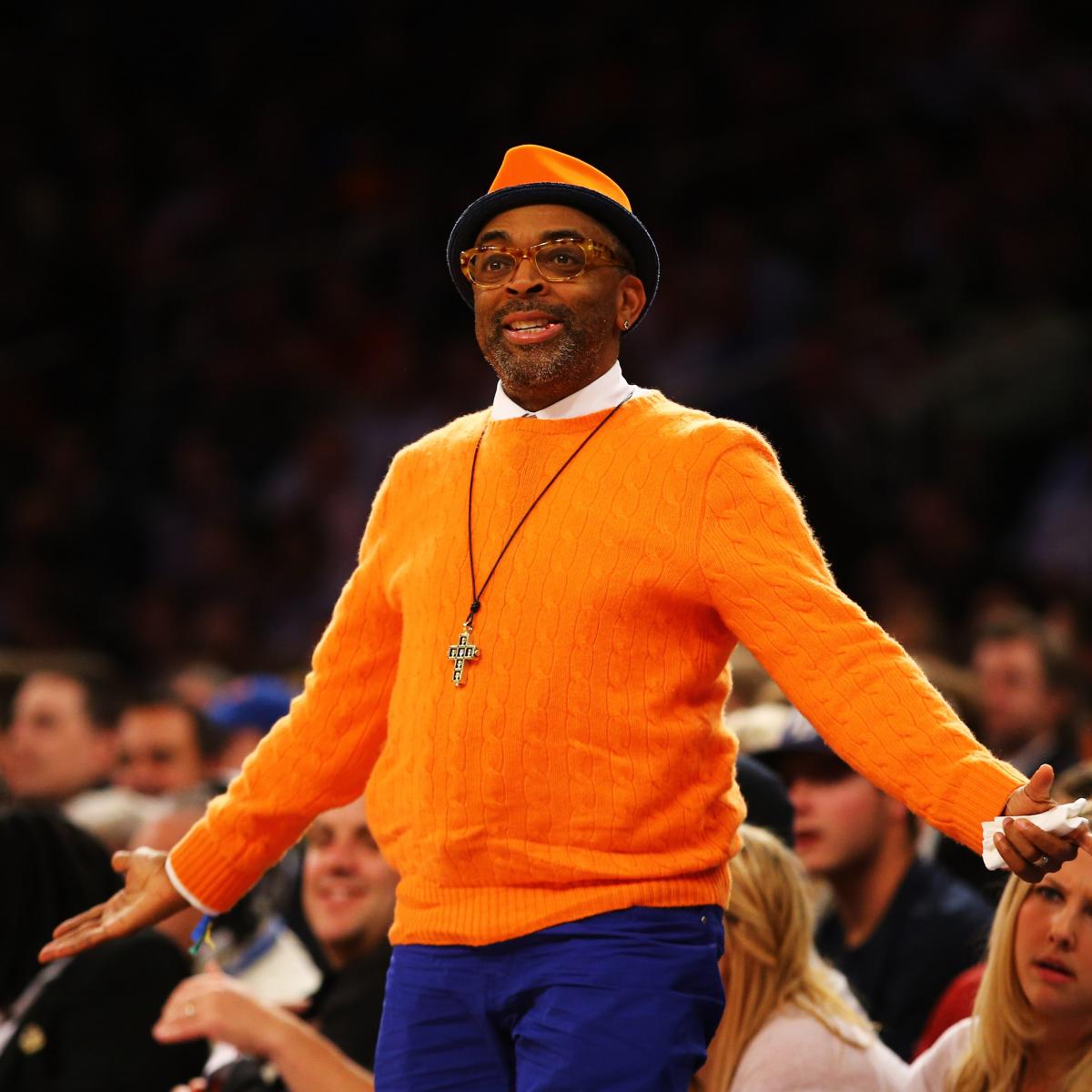 Check Out Spike Lee's $5,000 Louis Vuitton x NBA Suit At The Knicks-Celtics  Game - Fastbreak on FanNation