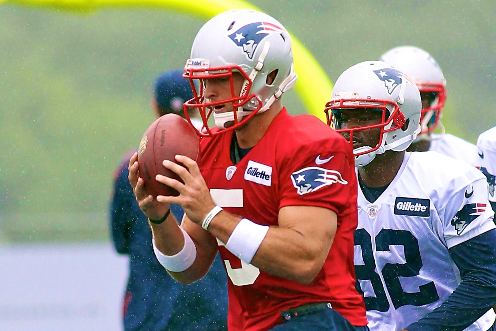 Pictures: Tim Tebow with the New England Patriots – Orlando Sentinel