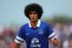 ACCRINGTON, ENGLAND - JULY 17: Marouane Fellaini of Everton during a pre season friendly match between Accrington Stanley and Everton at The Store First Stadium on July 17, 2013 in Accrington, England. (Photo by Alex Livesey/Getty Images)