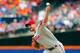 NEW YORK, NY - JULY 21: Cliff Lee #33 of the Philadelphia Phillies pitches against the New York Mets at Citi Field on July 21, 2013 in the Flushing neighborhood of the Queens borough of New York City. (Photo by Jim McIsaac/Getty Images)