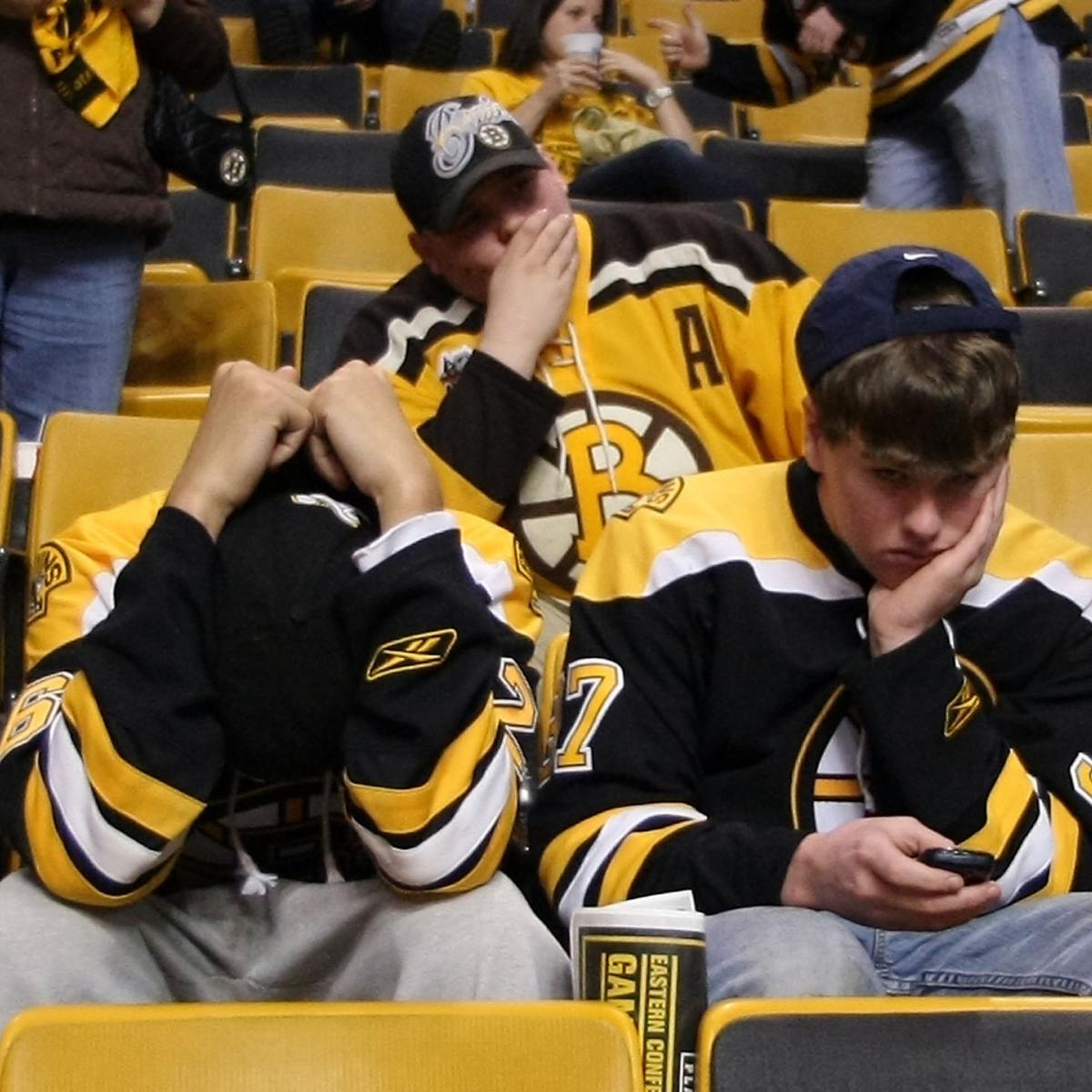 Look How Sad Boston Fans Were After Another One of Their Teams Collapsed