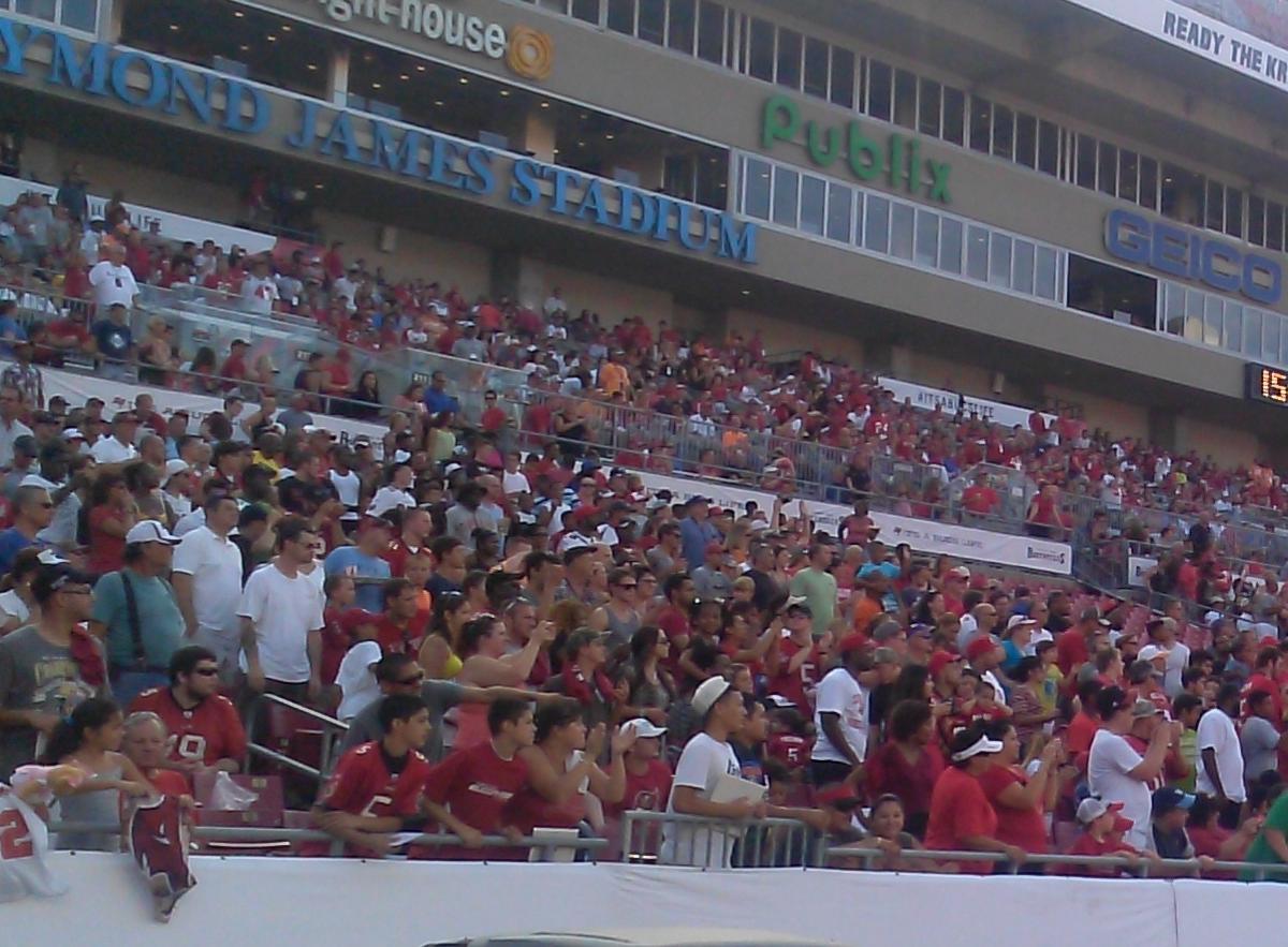 Fans Welcomed to Raymond James Stadium Starting With Saturday's