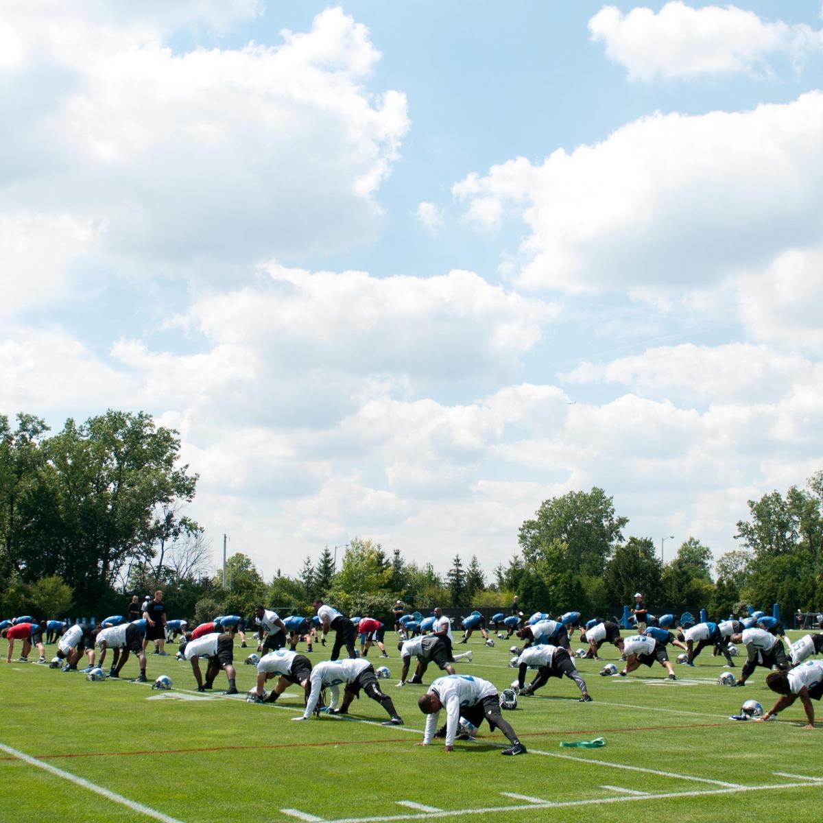 Detroit Lions Training Camp Photo Gallery News, Scores, Highlights
