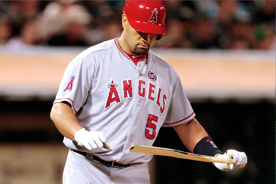 The Angels are paying Albert Pujols $30 million to win games for
