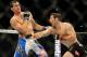 Jul 6, 2013; Las Vegas, NV, USA; Tim Kennedy and Roger Gracie during their Middleweight Bout at the MGM Grand Garden Arena. Mandatory Credit: Jayne Kamin-Oncea-USA TODAY Sports
