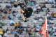 LOS ANGELES, CA - JULY 29: Jake Brown competes to a gold medal in the skateboard big air final during X Games 16 at the LA Coliseum on July 29, 2010 in Los Angeles, California. (Photo by Harry How/Getty Images)