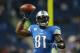 DETROIT, MI - DECEMBER 22: Calvin Johnson #81 of the Detroit Lions warms up prior to the start of the game against the Atlanta Falcons at Ford Field on December 22, 2012 in Detroit, Michigan. (Photo by Leon Halip/Getty Images)