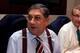 BCCI President N. Srinivasan at an ICC meeting.