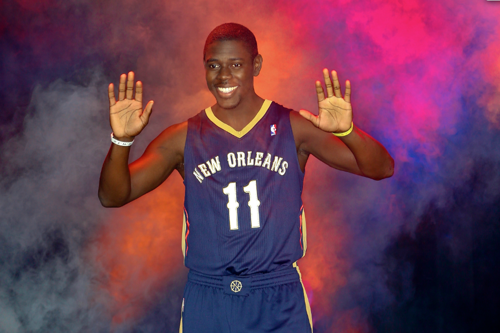 New Orleans Pelicans Home Uniform (2013/14-Present)  Sports uniforms, New  orleans pelicans, New orleans