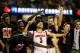 ATLANTA, GA - APRIL 08: Peyton Siva (C) #3 and RUss Smith #2 (L of Siva) of the Louisville Cardinals celebrate with teammates after they defeated the Michigan Wolverines during the 2013 NCAA Men's Final Four Championship at the Georgia Dome on April 8, 2013 in Atlanta, Georgia. (Photo by Andy Lyons/Getty Images)