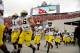 COLUMBUS, OH - NOVEMBER 24: The Michigan Wolverines take the field before their game against the Ohio State Buckeyes at Ohio Stadium on November 24, 2012 in Columbus, Ohio. (Photo by Jamie Sabau/Getty Images)