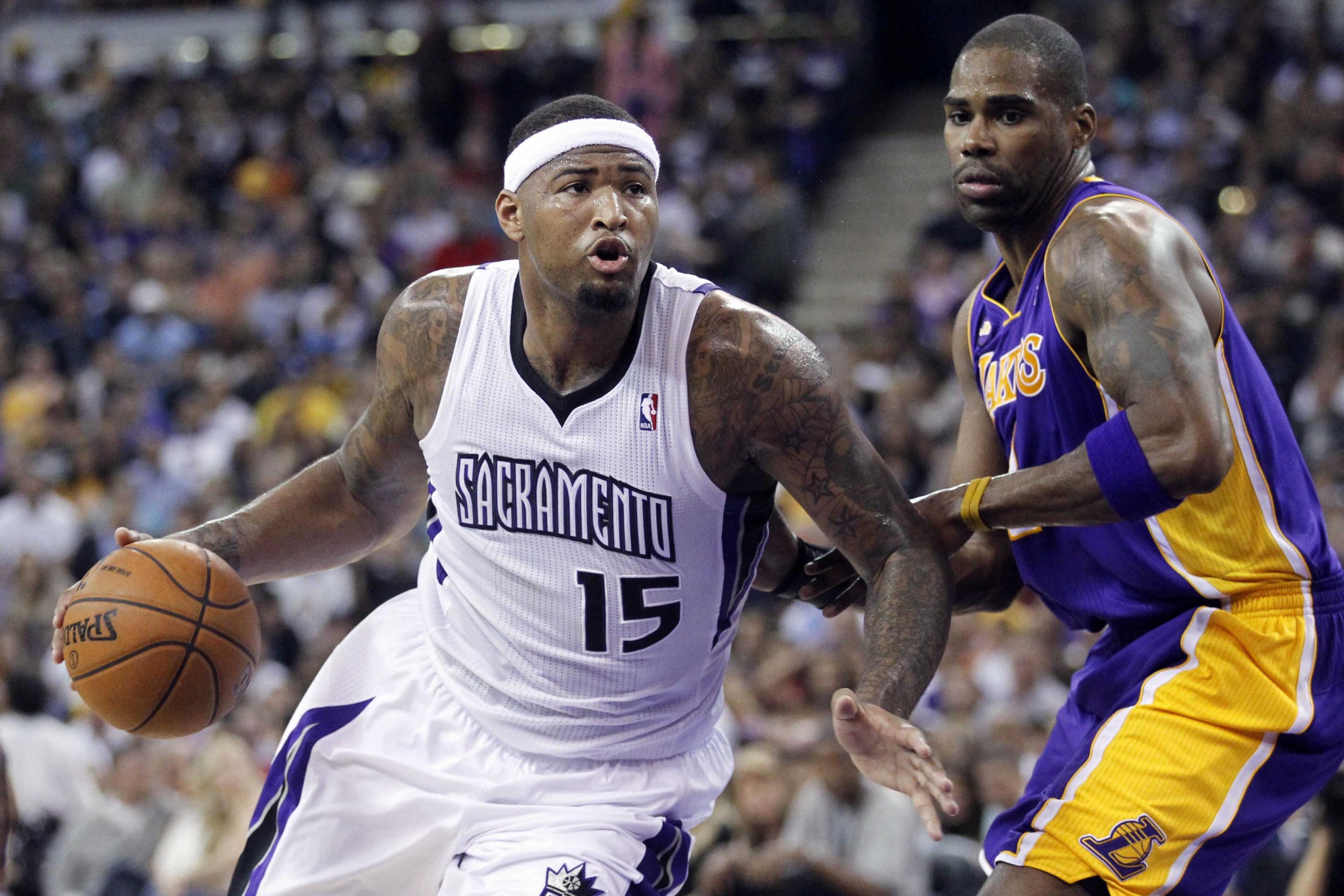 Sacramento Kings first round draft pick Ben McLemore, left and second round  pick Ray McCallum, display their jerseys during a news conference in  Sacramento, Calif., Monday, July 1, 2013. McLemore is a