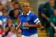 BLACKBURN, ENGLAND - JULY 27: Leon Osman of Everton in action during the Pre Season Friendly match between Blackburn Rovers and Everton FC at Ewood Park on July 27, 2013 in Blackburn, England (Photo by Paul Thomas/Getty Images)