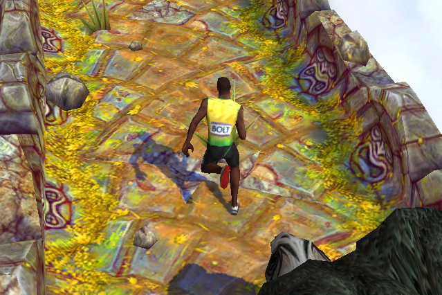 TEMPLE RUN 2 SPRINTS PASSING WIND